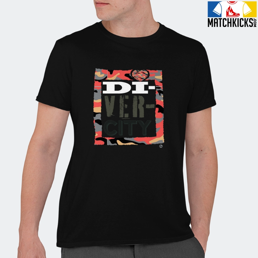 T-Shirt - Nike Dunk Low SE GS Sail Multi-Camo - Sneaker-Matching T-Shirt (DIVERCITY) 11 T-Shirt - Nike Dunk Low SE GS Sail Multi-Camo - Sneaker-Matching T-Shirt (DIVERCITY) - Image 9