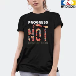 T-Shirt - Nike Dunk Low SE GS Sail Multi-Camo - Sneaker-Matching T-Shirt (Progress NOT Perfection) -Nike Dunk shop online mockupGenerator 8540