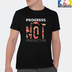 T-Shirt - Nike Dunk Low SE GS Sail Multi-Camo - Sneaker-Matching T-Shirt (Progress NOT Perfection) -Nike Dunk shop online mockupGenerator 8541