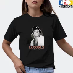 T-Shirt - Nike Dunk Low SE GS Sail Multi-Camo - Sneaker-Matching T-Shirt (LL COOL J) -Nike Dunk shop online mockupGenerator 8566