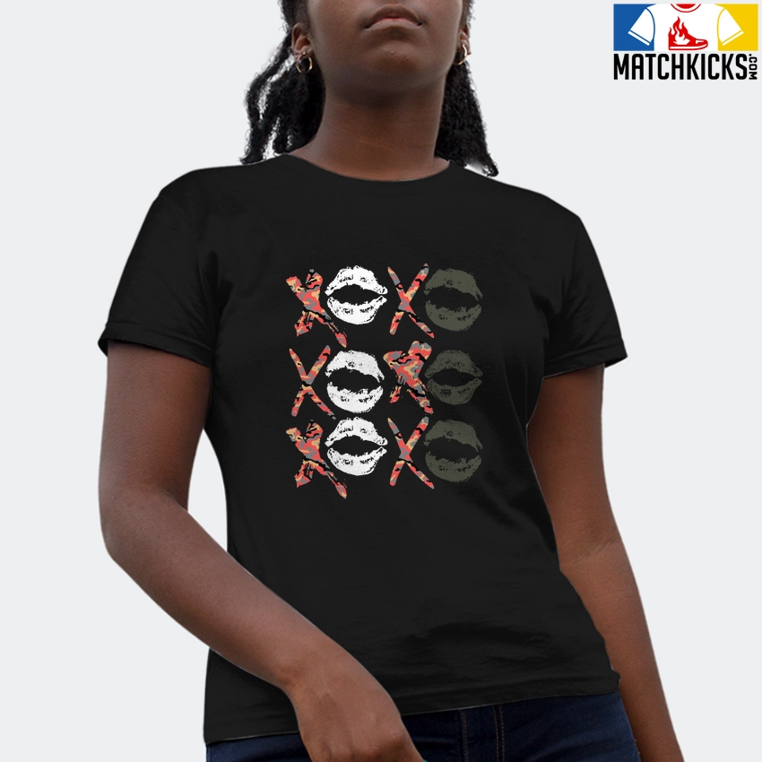 T-Shirt - Nike Dunk Low SE GS Sail Multi-Camo - Sneaker-Matching T-Shirt (XO Repeat) 4 T-Shirt - Nike Dunk Low SE GS Sail Multi-Camo - Sneaker-Matching T-Shirt (XO Repeat) - Image 2