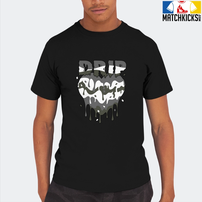 T-Shirt - Nike Dunk Low SE GS Sail Multi-Camo - Sneaker-Matching T-Shirt (Drippin Heart) 8 T-Shirt - Nike Dunk Low SE GS Sail Multi-Camo - Sneaker-Matching T-Shirt (Drippin Heart) - Image 6