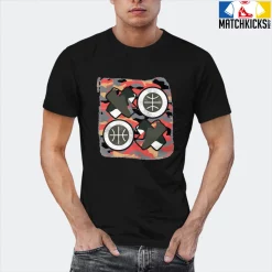 T-Shirt - Nike Dunk Low SE GS Sail Multi-Camo - Sneaker-Matching T-Shirt (XOXO Basketball) -Nike Dunk shop online mockupGenerator 8650