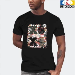 T-Shirt - Nike Dunk Low SE GS Sail Multi-Camo - Sneaker-Matching T-Shirt (XOXO) -Nike Dunk shop online mockupGenerator 8663