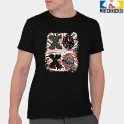 T-Shirt - Nike Dunk Low SE GS Sail Multi-Camo - Sneaker-Matching T-Shirt (XOXO) -Nike Dunk shop online mockupGenerator 8667