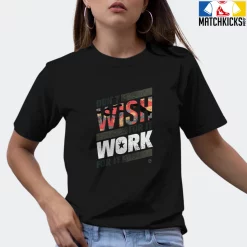 T-Shirt - Nike Dunk Low SE GS Sail Multi-Camo - Sneaker-Matching T-Shirt (Don't Wish For It Work For It) -Nike Dunk shop online mockupGenerator 8701