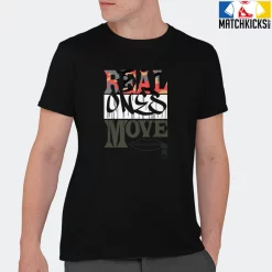 T-Shirt - Nike Dunk Low SE GS Sail Multi-Camo - Sneaker-Matching T-Shirt (REAL ONES MOVE) -Nike Dunk shop online mockupGenerator 8712