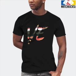 T-Shirt - Nike Dunk Low SE GS Sail Multi-Camo - Sneaker-Matching T-Shirt (Rainbow Love Right) -Nike Dunk shop online mockupGenerator 8726