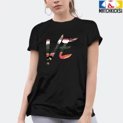 T-Shirt - Nike Dunk Low SE GS Sail Multi-Camo - Sneaker-Matching T-Shirt (Rainbow Love Right) -Nike Dunk shop online mockupGenerator 8729