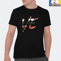 T-Shirt - Nike Dunk Low SE GS Sail Multi-Camo - Sneaker-Matching T-Shirt (Rainbow Love Right) -Nike Dunk shop online mockupGenerator 8730