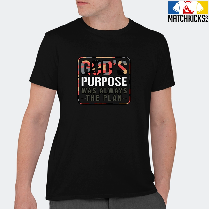 T-Shirt - Nike Dunk Low SE GS Sail Multi-Camo - Sneaker-Matching T-Shirt (God's Purpose) 11 T-Shirt - Nike Dunk Low SE GS Sail Multi-Camo - Sneaker-Matching T-Shirt (God's Purpose) - Image 9
