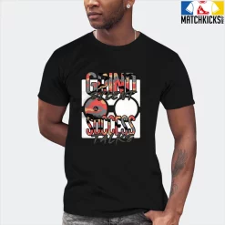 T-Shirt - Nike Dunk Low SE GS Sail Multi-Camo - Sneaker-Matching T-Shirt (Grind Silent Success Talks) -Nike Dunk shop online mockupGenerator 8810