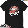 T-Shirt - Nike Dunk Low SE GS Sail Multi-Camo - Sneaker-Matching T-Shirt (!!DOPE!!) -Nike Dunk shop online mockupGenerator 8825