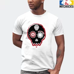 T-Shirt - Nike Dunk High Washed Denim Pack - Sneaker-Matching T-Shirt (Halloween Skull) 16 T-Shirt - Nike Dunk High Washed Denim Pack - Sneaker-Matching T-Shirt (Halloween Skull) -Nike Dunk shop online mockupGenerator 892