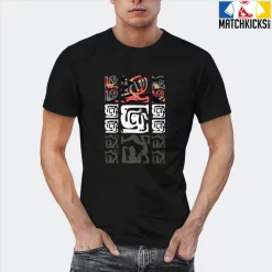 T-Shirt - Nike Dunk Low SE GS Sail Multi-Camo - Sneaker-Matching T-Shirt (3 Figurative Abstracts) -Nike Dunk shop online mockupGenerator 8941