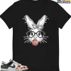 T-Shirt - Nike Dunk Low SE GS Sail Multi-Camo - Sneaker-Matching T-Shirt (Bunny Blowin Bubble) -Nike Dunk shop online mockupGenerator 8960