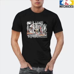 T-Shirt - Nike Dunk Low SE GS Sail Multi-Camo - Sneaker-Matching T-Shirt (After. The Window) -Nike Dunk shop online mockupGenerator 8977