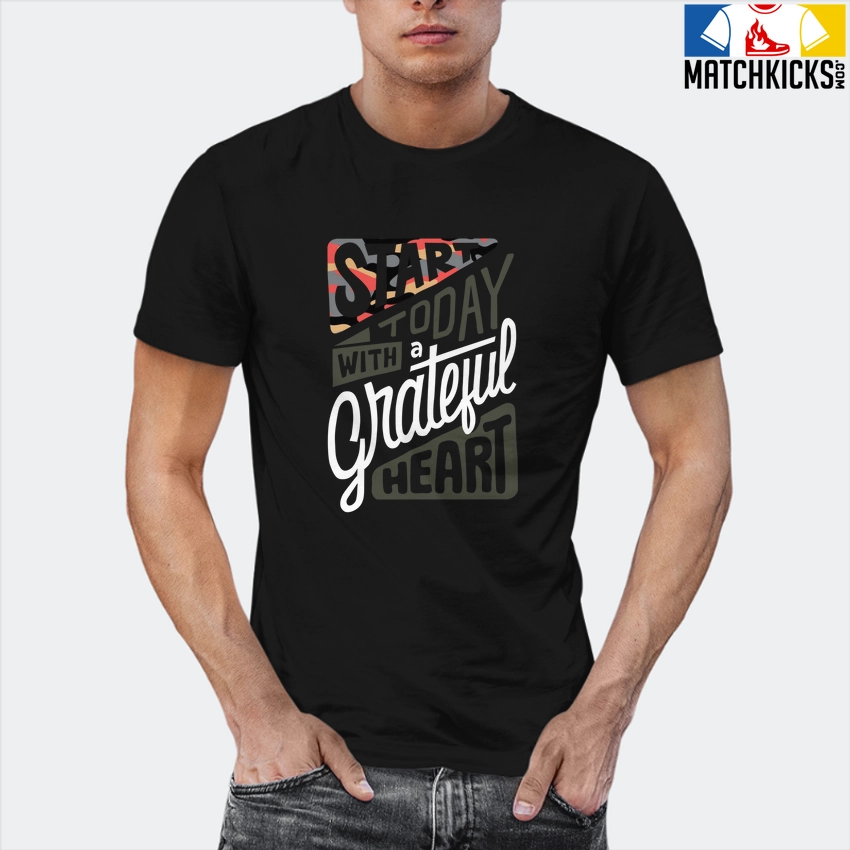 T-Shirt - Nike Dunk Low SE GS Sail Multi-Camo - Sneaker-Matching T-Shirt (Stay Grateful) 12 T-Shirt - Nike Dunk Low SE GS Sail Multi-Camo - Sneaker-Matching T-Shirt (Stay Grateful) - Image 10