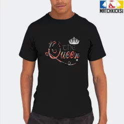 T-Shirt - Nike Dunk Low SE GS Sail Multi-Camo - Sneaker-Matching T-Shirt (The Queen) -Nike Dunk shop online mockupGenerator 9018
