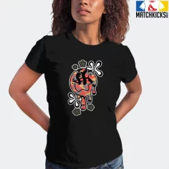 T-Shirt - Nike Dunk Low SE GS Sail Multi-Camo - Sneaker-Matching T-Shirt (Melty Face) -Nike Dunk shop online mockupGenerator 9079