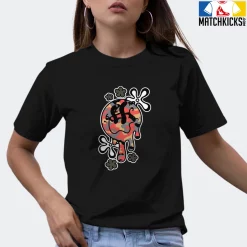 T-Shirt - Nike Dunk Low SE GS Sail Multi-Camo - Sneaker-Matching T-Shirt (Melty Face) -Nike Dunk shop online mockupGenerator 9082