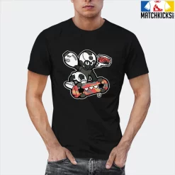 T-Shirt - Nike Dunk Low SE GS Sail Multi-Camo - Sneaker-Matching T-Shirt (POW) -Nike Dunk shop online mockupGenerator 9139