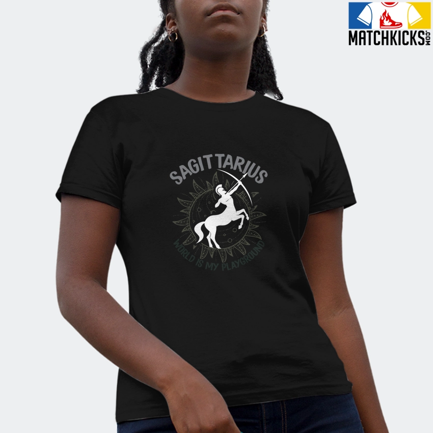 T-Shirt - Nike Dunk Low SE GS Sail Multi-Camo - Sneaker-Matching T-Shirt (Sagittarius The World) 4 T-Shirt - Nike Dunk Low SE GS Sail Multi-Camo - Sneaker-Matching T-Shirt (Sagittarius The World) - Image 2