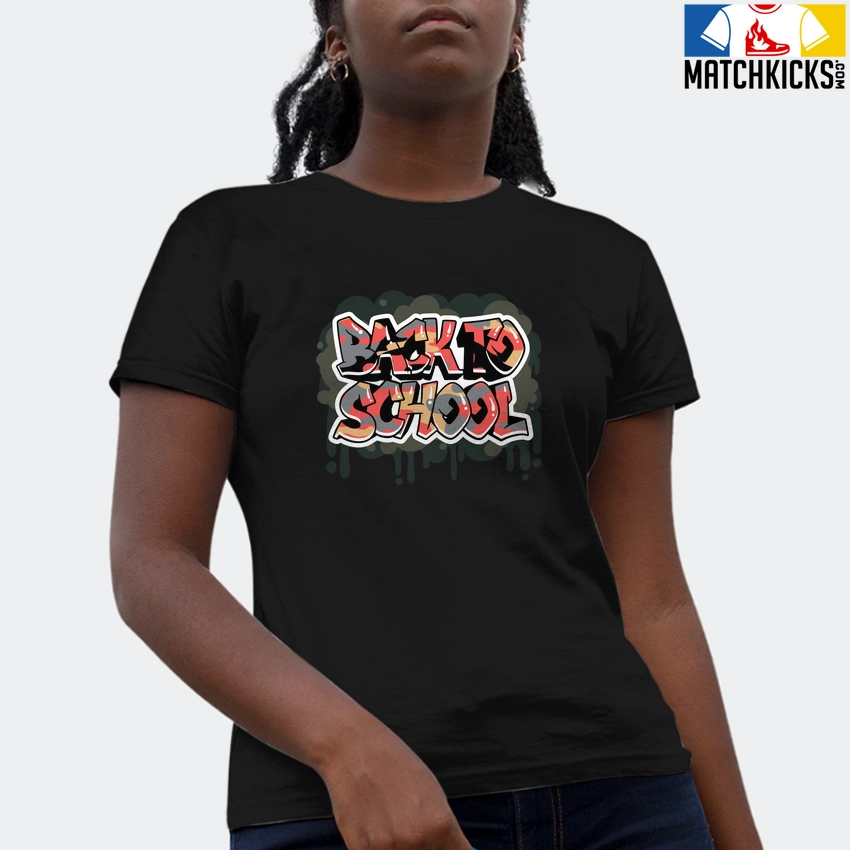 T-Shirt - Nike Dunk Low SE GS Sail Multi-Camo - Sneaker-Matching T-Shirt (BACK TO SCHOOL) 4 T-Shirt - Nike Dunk Low SE GS Sail Multi-Camo - Sneaker-Matching T-Shirt (BACK TO SCHOOL) - Image 2