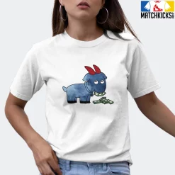 T-Shirt - Nike Dunk High Washed Denim Pack - Sneaker-Matching T-Shirt (GOAT MONEY) 18 T-Shirt - Nike Dunk High Washed Denim Pack - Sneaker-Matching T-Shirt (GOAT MONEY) -Nike Dunk shop online mockupGenerator 921