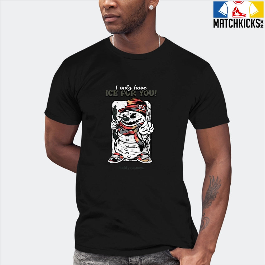 T-Shirt - Nike Dunk Low SE GS Sail Multi-Camo - Sneaker-Matching T-Shirt (Snowman Ice For You) 7 T-Shirt - Nike Dunk Low SE GS Sail Multi-Camo - Sneaker-Matching T-Shirt (Snowman Ice For You) - Image 5