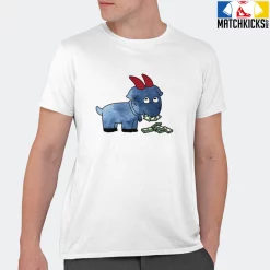 T-Shirt - Nike Dunk High Washed Denim Pack - Sneaker-Matching T-Shirt (GOAT MONEY) 20 T-Shirt - Nike Dunk High Washed Denim Pack - Sneaker-Matching T-Shirt (GOAT MONEY) -Nike Dunk shop online mockupGenerator 923