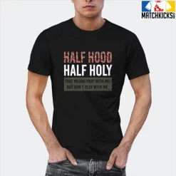 T-Shirt - Nike Dunk Low SE GS Sail Multi-Camo - Sneaker-Matching T-Shirt (Half Hood Half Holy) -Nike Dunk shop online mockupGenerator 9238