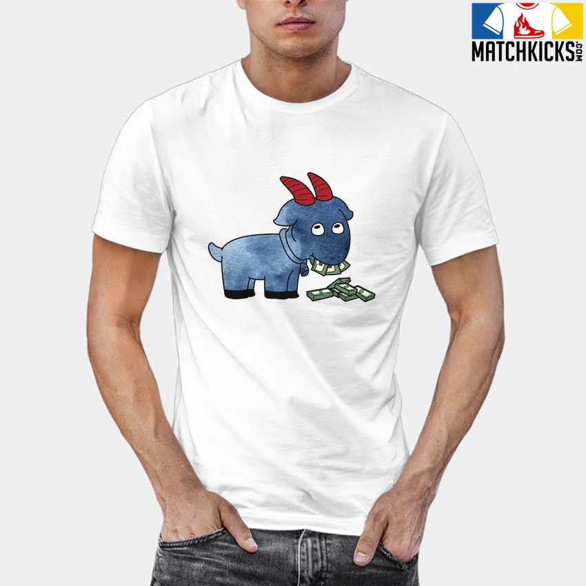 T-Shirt - Nike Dunk High Washed Denim Pack - Sneaker-Matching T-Shirt (GOAT MONEY) 12 T-Shirt - Nike Dunk High Washed Denim Pack - Sneaker-Matching T-Shirt (GOAT MONEY) - Image 10