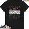 T-Shirt - Nike Dunk Low SE GS Sail Multi-Camo - Sneaker-Matching T-Shirt (Sacrifice) -Nike Dunk shop online mockupGenerator 9248