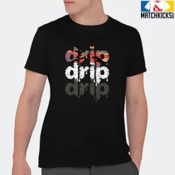 T-Shirt - Nike Dunk Low SE GS Sail Multi-Camo - Sneaker-Matching T-Shirt (DRIP DRIP DRIP) -Nike Dunk shop online mockupGenerator 9282