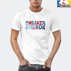 T-Shirt - Nike Dunk High Washed Denim Pack - Sneaker-Matching T-Shirt (SNEAKER HEAD) -Nike Dunk shop online mockupGenerator 933