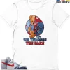 T-Shirt - Nike Dunk High Washed Denim Pack - Sneaker-Matching T-Shirt (See Through The Fake) -Nike Dunk shop online mockupGenerator 934