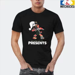 T-Shirt - Nike Dunk Low SE GS Sail Multi-Camo - Sneaker-Matching T-Shirt (Only Here For The Presents) -Nike Dunk shop online mockupGenerator 9346