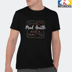 T-Shirt - Nike Dunk Low SE GS Sail Multi-Camo - Sneaker-Matching T-Shirt (She Got) -Nike Dunk shop online mockupGenerator 9363