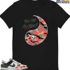 T-Shirt - Nike Dunk Low SE GS Sail Multi-Camo - Sneaker-Matching T-Shirt (You Are My Yang) -Nike Dunk shop online mockupGenerator 9383