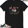 T-Shirt - Nike Dunk Low SE GS Sail Multi-Camo - Sneaker-Matching T-Shirt (RESPECT THE HUSTLE) -Nike Dunk shop online mockupGenerator 9392