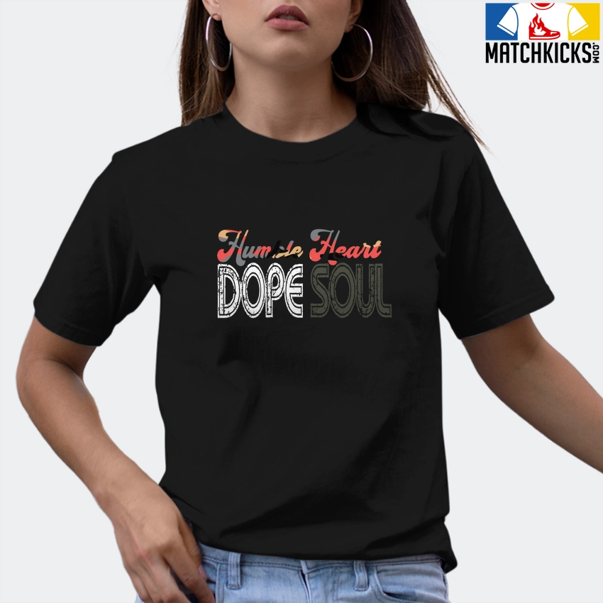 T-Shirt - Nike Dunk Low SE GS Sail Multi-Camo - Sneaker-Matching T-Shirt (Humble Heart DOPE SOUL (Grunge Style)) 9 T-Shirt - Nike Dunk Low SE GS Sail Multi-Camo - Sneaker-Matching T-Shirt (Humble Heart DOPE SOUL (Grunge Style)) - Image 7