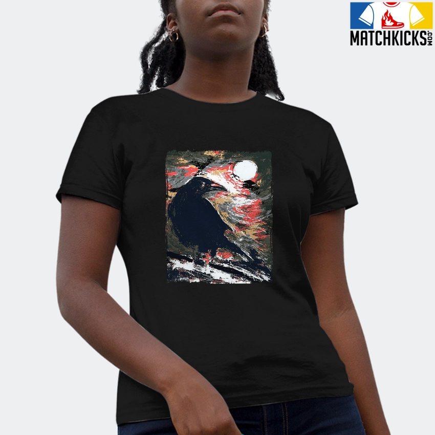 T-Shirt - Nike Dunk Low SE GS Sail Multi-Camo - Sneaker-Matching T-Shirt (Moonlight Crow) 4 T-Shirt - Nike Dunk Low SE GS Sail Multi-Camo - Sneaker-Matching T-Shirt (Moonlight Crow) - Image 2