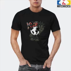 T-Shirt - Nike Dunk Low SE GS Sail Multi-Camo - Sneaker-Matching T-Shirt (World Peace) -Nike Dunk shop online mockupGenerator 9580