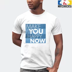 T-Shirt - Nike Dunk Low University Blue - Sneaker-Matching T-Shirt (Make You Happy Now) -Nike Dunk shop online mockupGenerator 9701