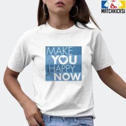 T-Shirt - Nike Dunk Low University Blue - Sneaker-Matching T-Shirt (Make You Happy Now) -Nike Dunk shop online mockupGenerator 9703