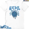 T-Shirt - Nike Dunk Low University Blue - Sneaker-Matching T-Shirt (Over Stimulated) -Nike Dunk shop online mockupGenerator 9734
