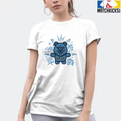 T-Shirt - Nike Dunk Low University Blue - Sneaker-Matching T-Shirt (THUG LIFE BEAR) -Nike Dunk shop online mockupGenerator 9749