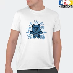 T-Shirt - Nike Dunk Low University Blue - Sneaker-Matching T-Shirt (THUG LIFE BEAR) -Nike Dunk shop online mockupGenerator 9750