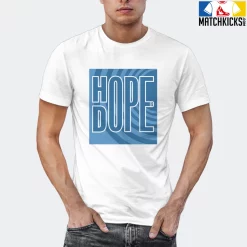 T-Shirt - Nike Dunk Low University Blue - Sneaker-Matching T-Shirt (HOPE Is DOPE) -Nike Dunk shop online mockupGenerator 9787